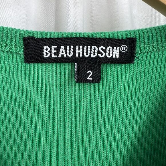 Beau Hudson Green V Neck Cardigan Size 2 Year - Picture 4 of 4
